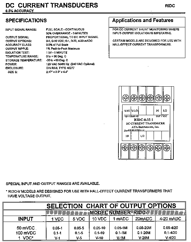 Power Transducers J & S Instruments, Inc.
